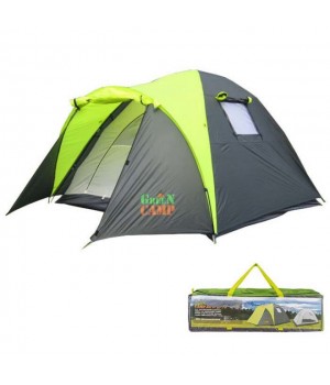 Трехместная палатка Green Camp 1011-2 (2 входа)