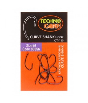 Крючок карповый "Curve Shank" №4