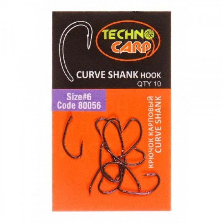 Крючок карповый "Curve Shank" №4