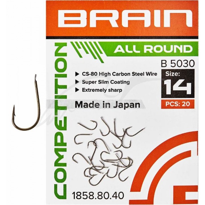 рючок Brain All Round B5030 #16 (20 шт/уп)
