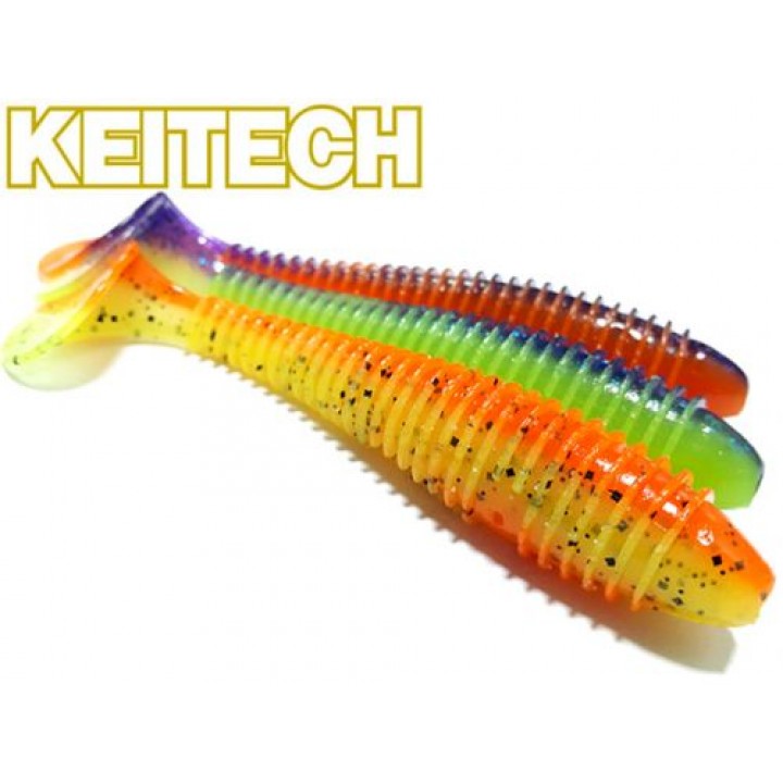 Силикон Keitech Easy Shiner 3.5" PAL#09 Violet Fire 7шт