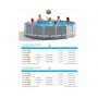 Intex 26702, каркасный бассейн 305 x 76 см Prism Frame Pool