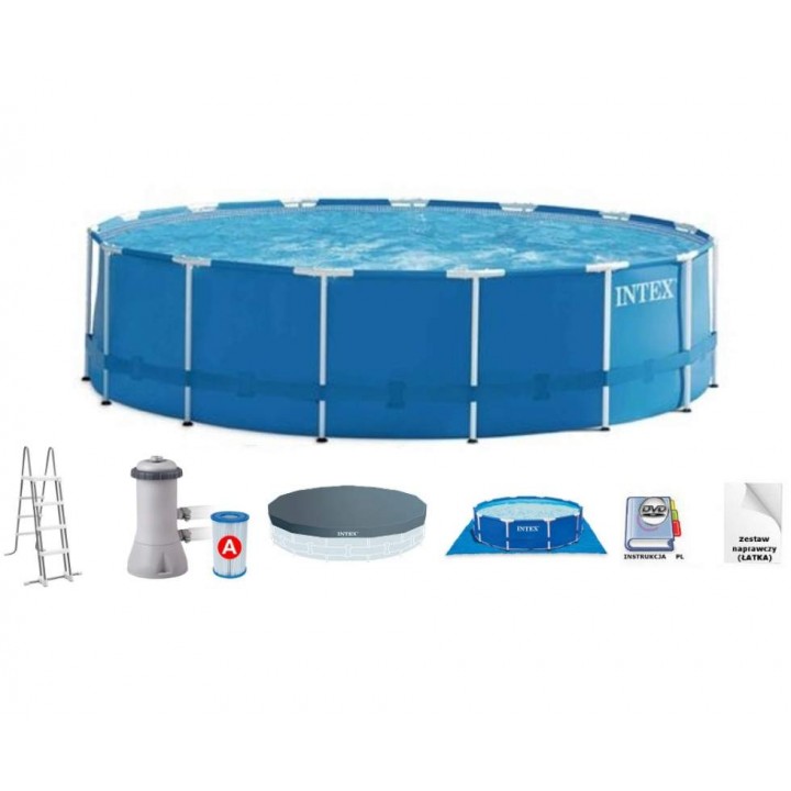 Intex 28242, каркасный бассейн 457 x 122 см Prism Frame Pool