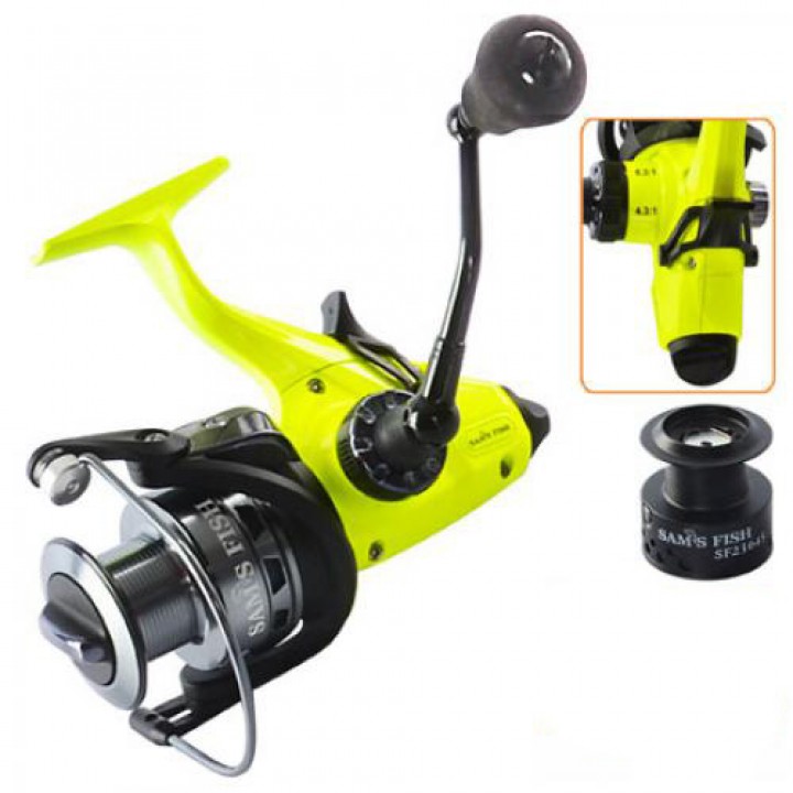 Катушка Sams Fish SAMS FISH" (SF23644) 4000 6+1ВВ две шпули
