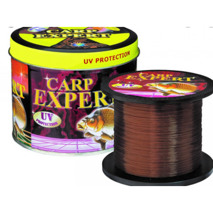 Леска Energofish Carp Expert UV Fluo Brown 1000m 0.25mm 8.9kg