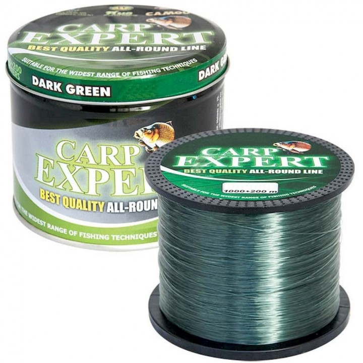 Леска Energofish Carp Expert Dark Green 1200м 0.35mm 16.4kg