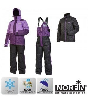 Костюм женский всесезонный мембранный Norfin KVINNA -30 ° / 6000мм / XS