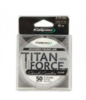 Леска Kalipso Titan Force Leader CL 50м 0.20мм