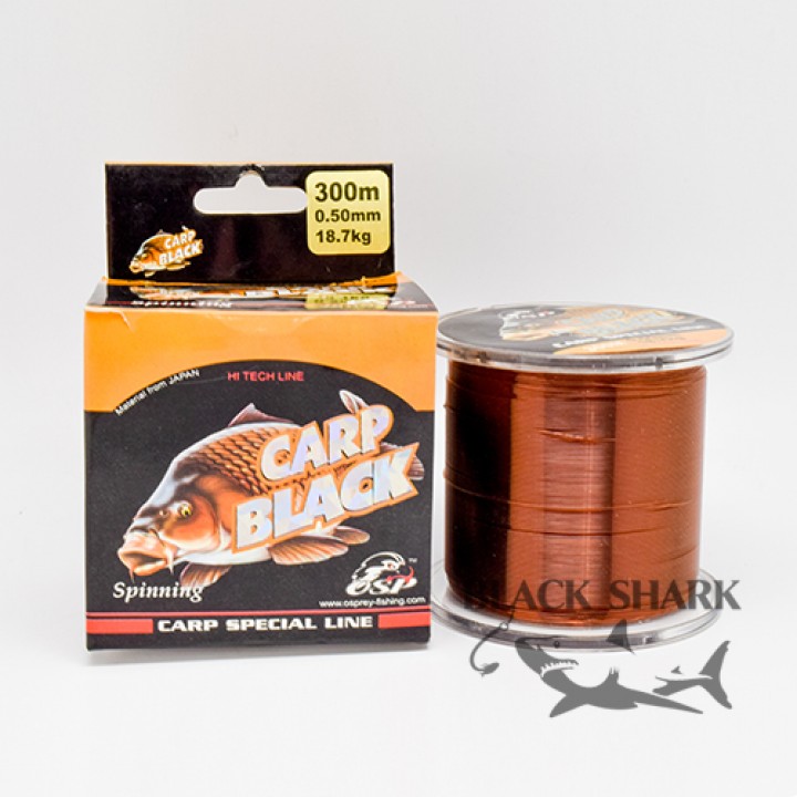 Леска Carp Black 300 м коричневая