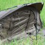 Карповая палатка конусообразная зеленая
